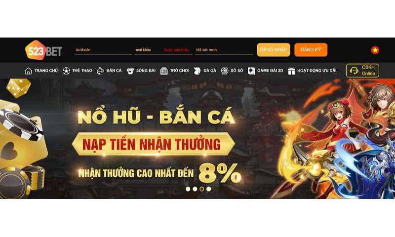 523bet có uy tín không