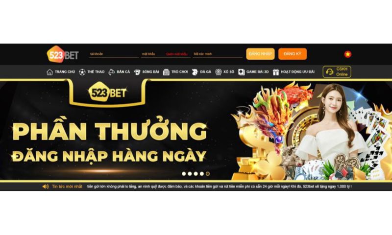 523bet có rút được tiền không?