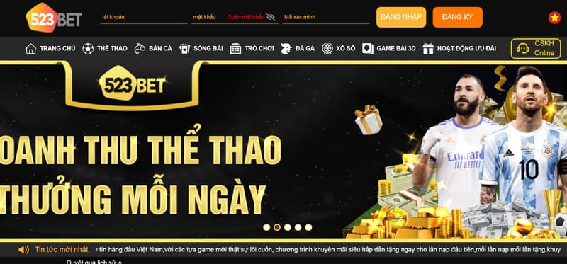 Trở thành đại lý 523bet